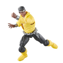 Hasbro Marvel Legends Luke Cage Power Man on display setup idea.