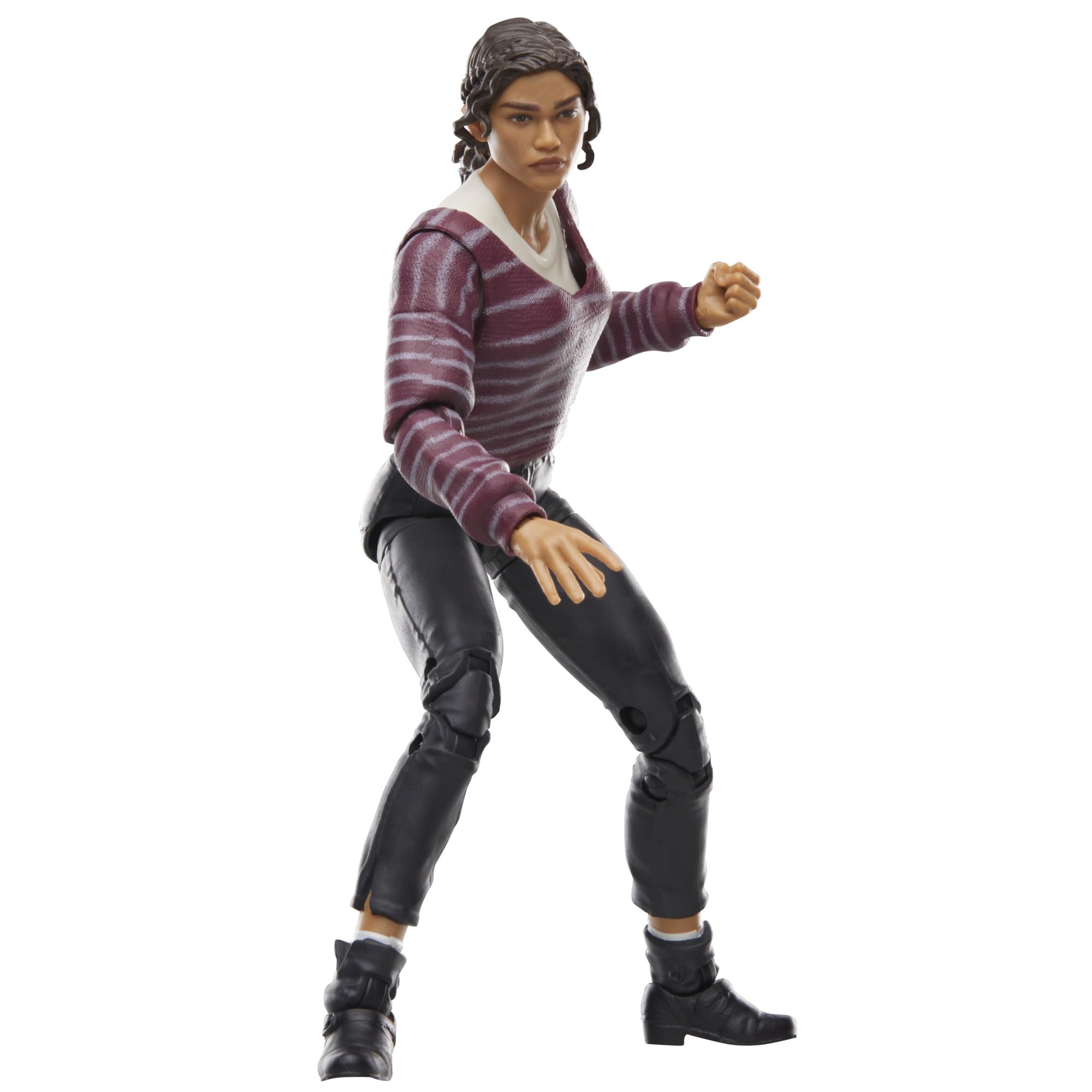 Hasbro Marvel Legends MJ packaging image highlighting collectible quality.