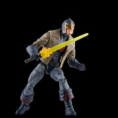 Hasbro Marvel Legends premium deco and details on both figures.
