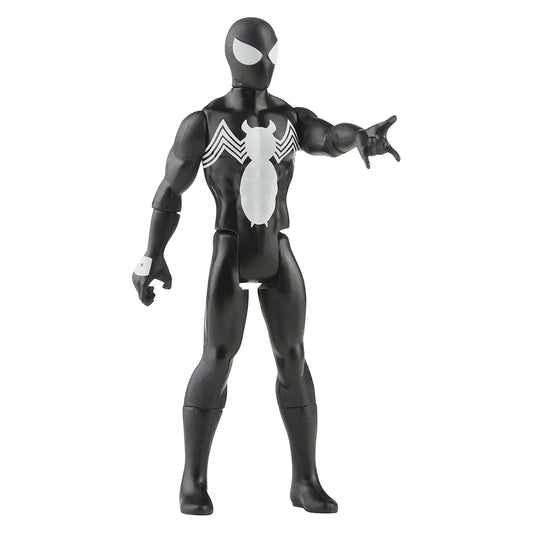 Hasbro Marvel Symbiote Spider-Man figure front view for dynamic display