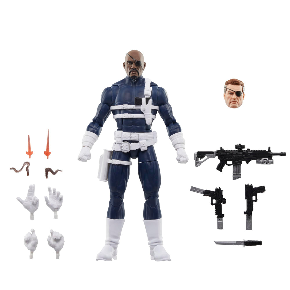 Hasbro Marvel Legends Shield Sharon Carter alternate head with hairstyle options