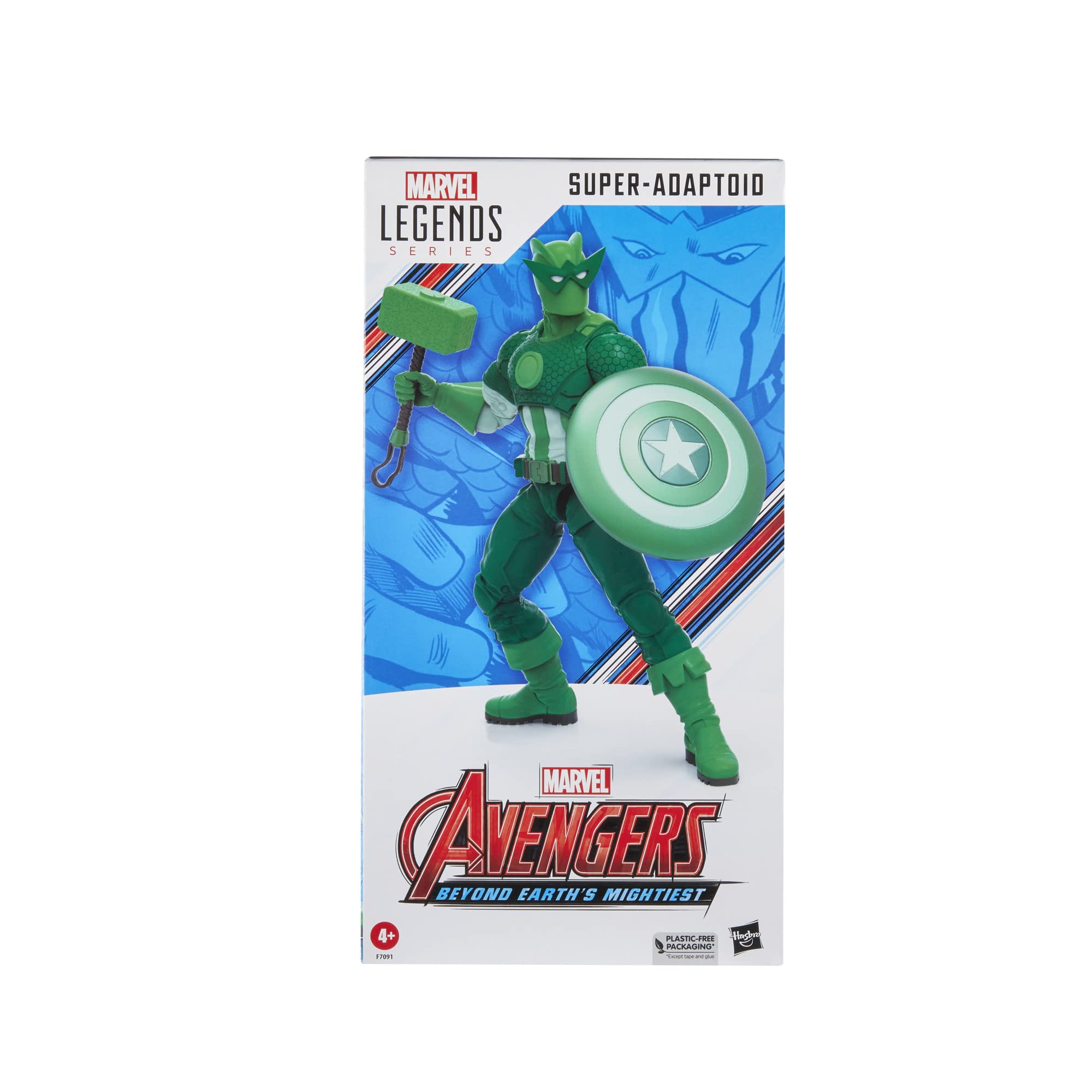 Hasbro Marvel Legends Super-Adaptoid extended arm pose for dynamic display