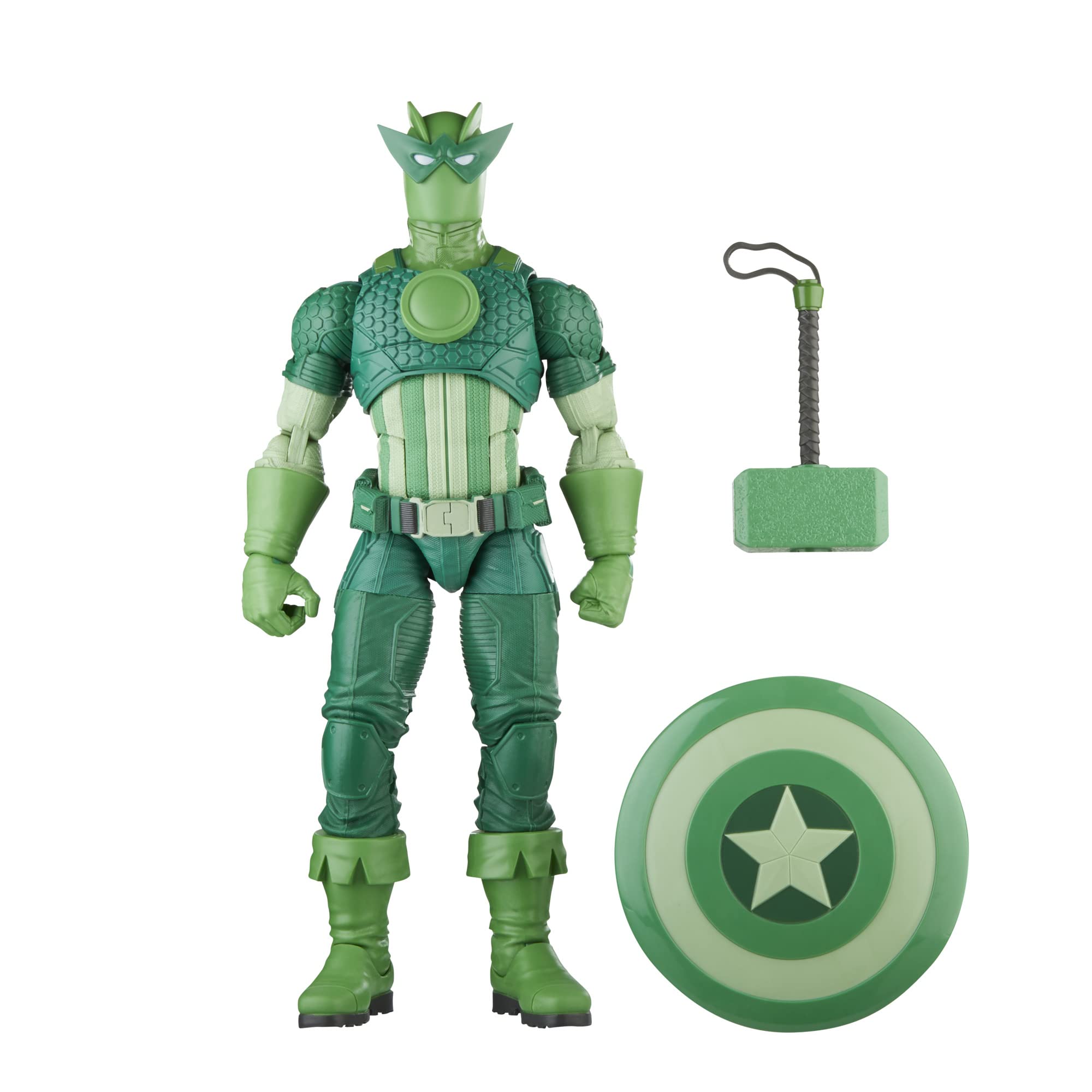 Hasbro Marvel Legends Super-Adaptoid front view for dramatic shelf display