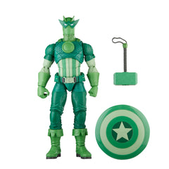 Hasbro Marvel Legends Super-Adaptoid front view for dramatic shelf display