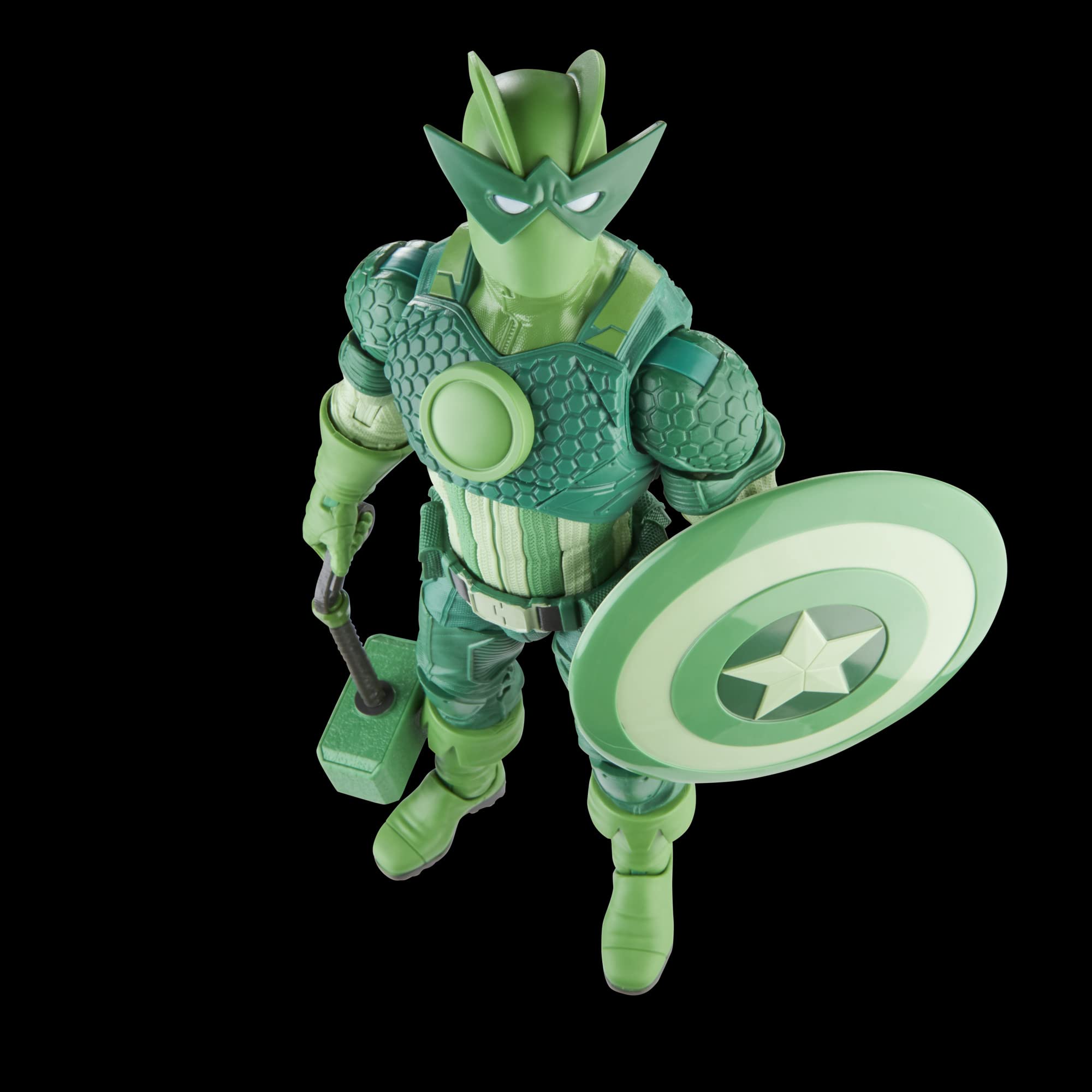 Hasbro Marvel Legends packaging artwork for Super-Adaptoid