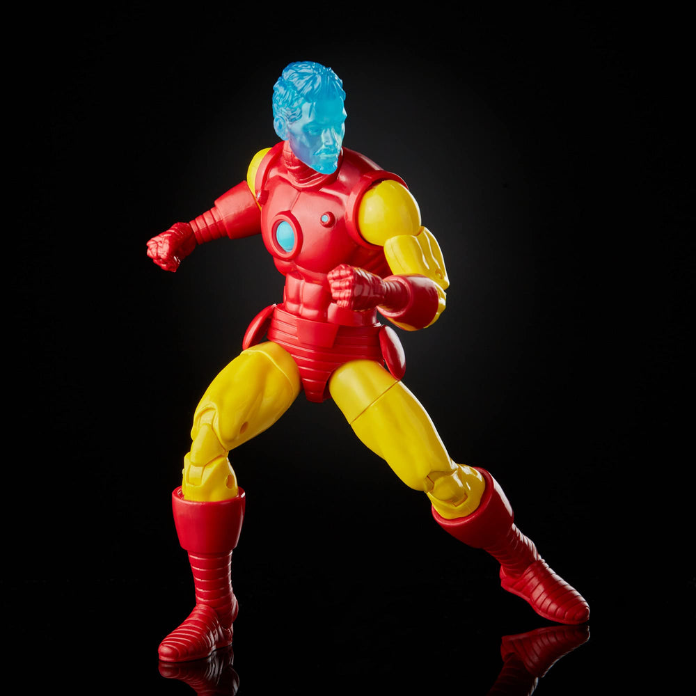 Hasbro Marvel Legends Tony Stark AI figure action pose for dynamic display poses