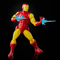 Hasbro Marvel Legends Tony Stark AI figure holographic AI interface detail