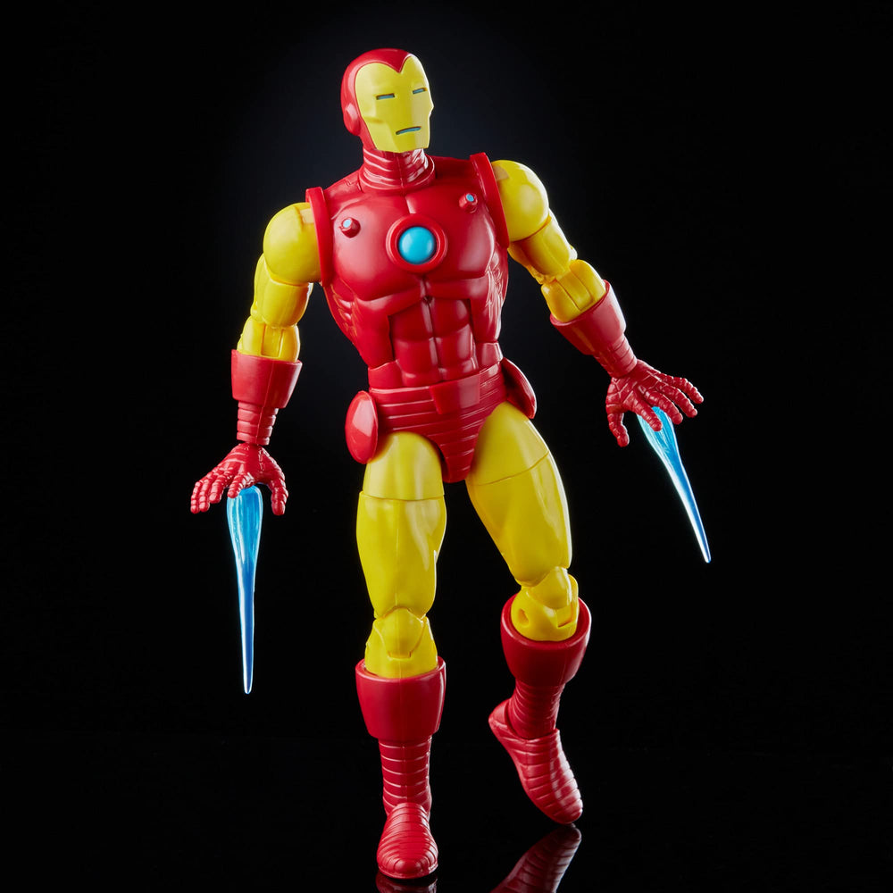 Hasbro Marvel Legends Tony Stark AI figure packaging showcases premium Marvel collectibles