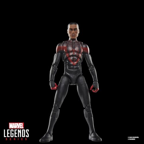 Hasbro Marvel Legends Ultimate Miles Morales, retro cardback packaging adds nostalgic display.