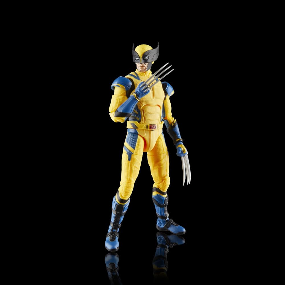 Hasbro Marvel Legends Wolverine-Deadpool figure articulation highlight for posing