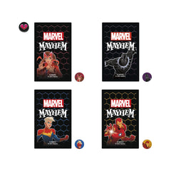 Hasbro Marvel Mayhem Iron Man deck attack cards for fast battles