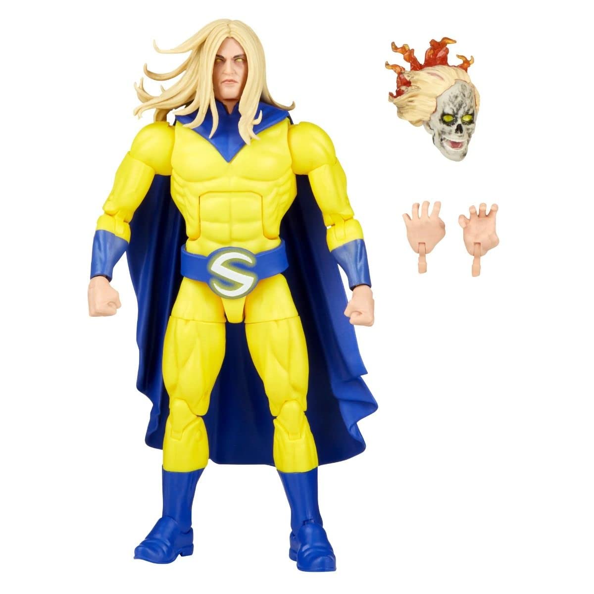 Hasbro Marvel's Sentry figure, articulated joints, versatile for action scenes.