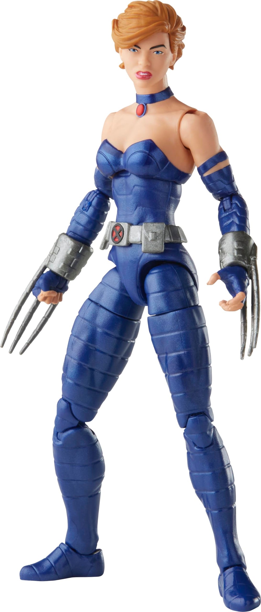 Hasbro Marvel Shadowcat includes a Build-A-Figure part for collection.
