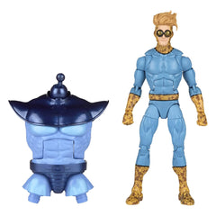 Hasbro Marvel Speedball 6-inch action figure front view for dynamic display and posing.