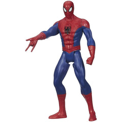 Hasbro Spider-Man 12-inch figure in dynamic pose for playtime.
