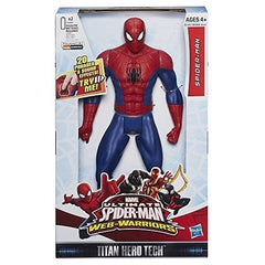 Hasbro Spider-Man 12-inch figure with electronic phrases and sounds.