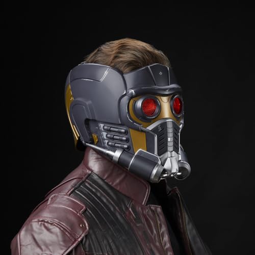 Hasbro Star-Lord helmet interior padding illustrating adjustable fit for comfort