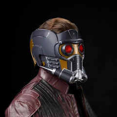 Hasbro Star-Lord helmet interior padding illustrating adjustable fit for comfort