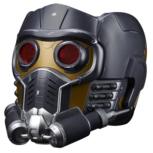 Hasbro Star-Lord helmet side profile highlighting HUD-inspired details for immersive roleplay