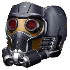 Hasbro Star-Lord helmet side profile highlighting HUD-inspired details for immersive roleplay