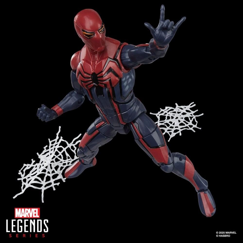 Hasbro Marvel Velocity Suit figure ready for display alongside other legends.