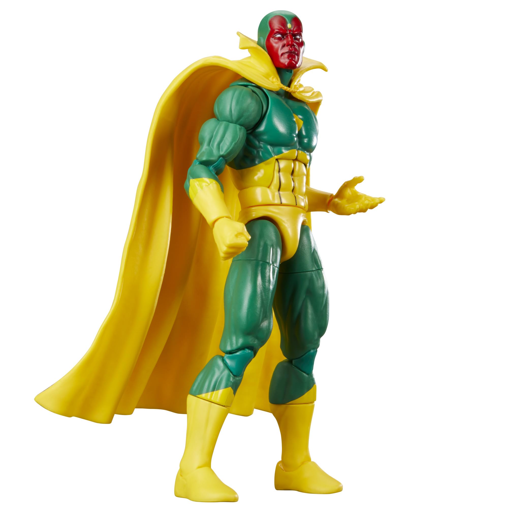 Hasbro packaging protecting Vision during transit and storage.