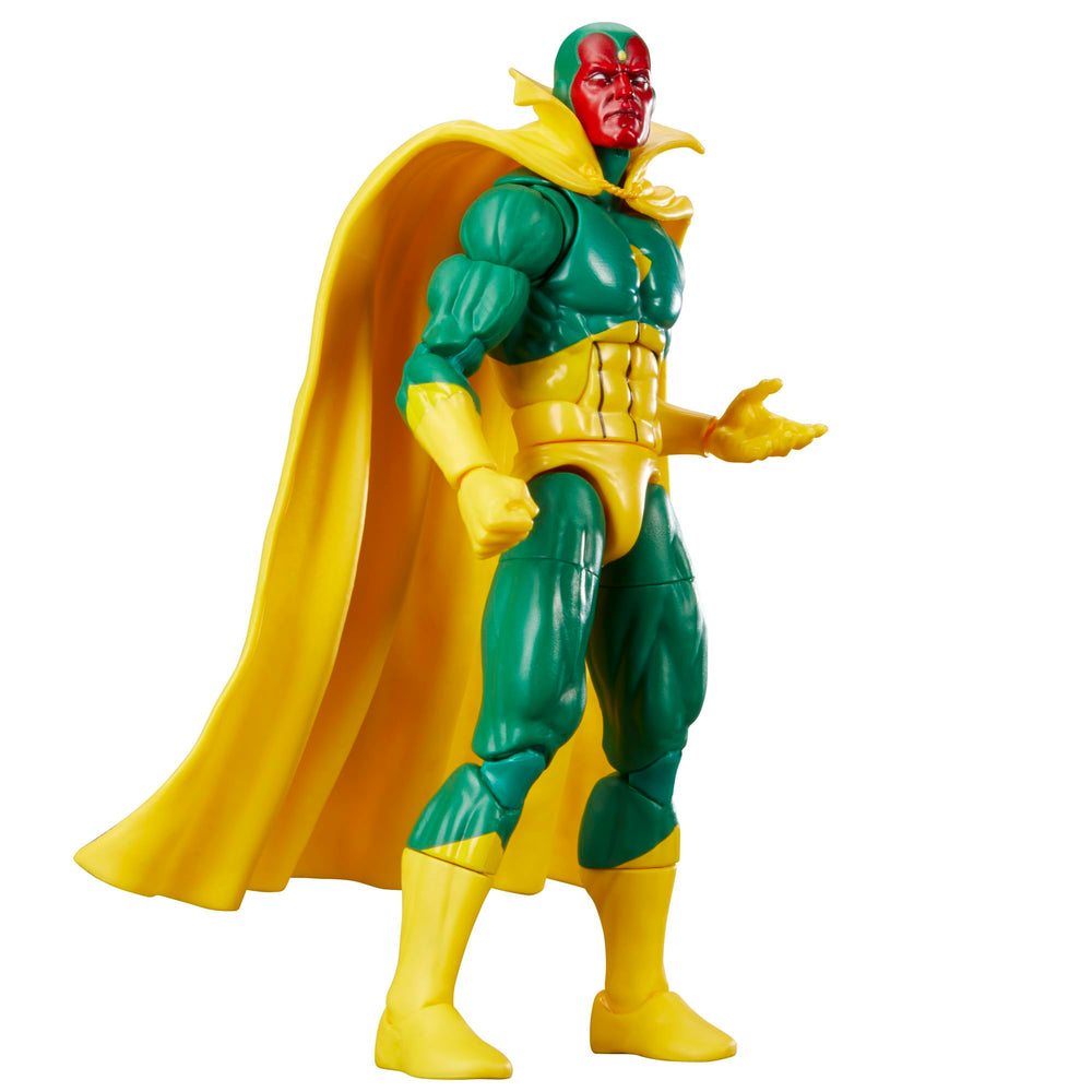 Hasbro packaging protecting Vision during transit and storage.
