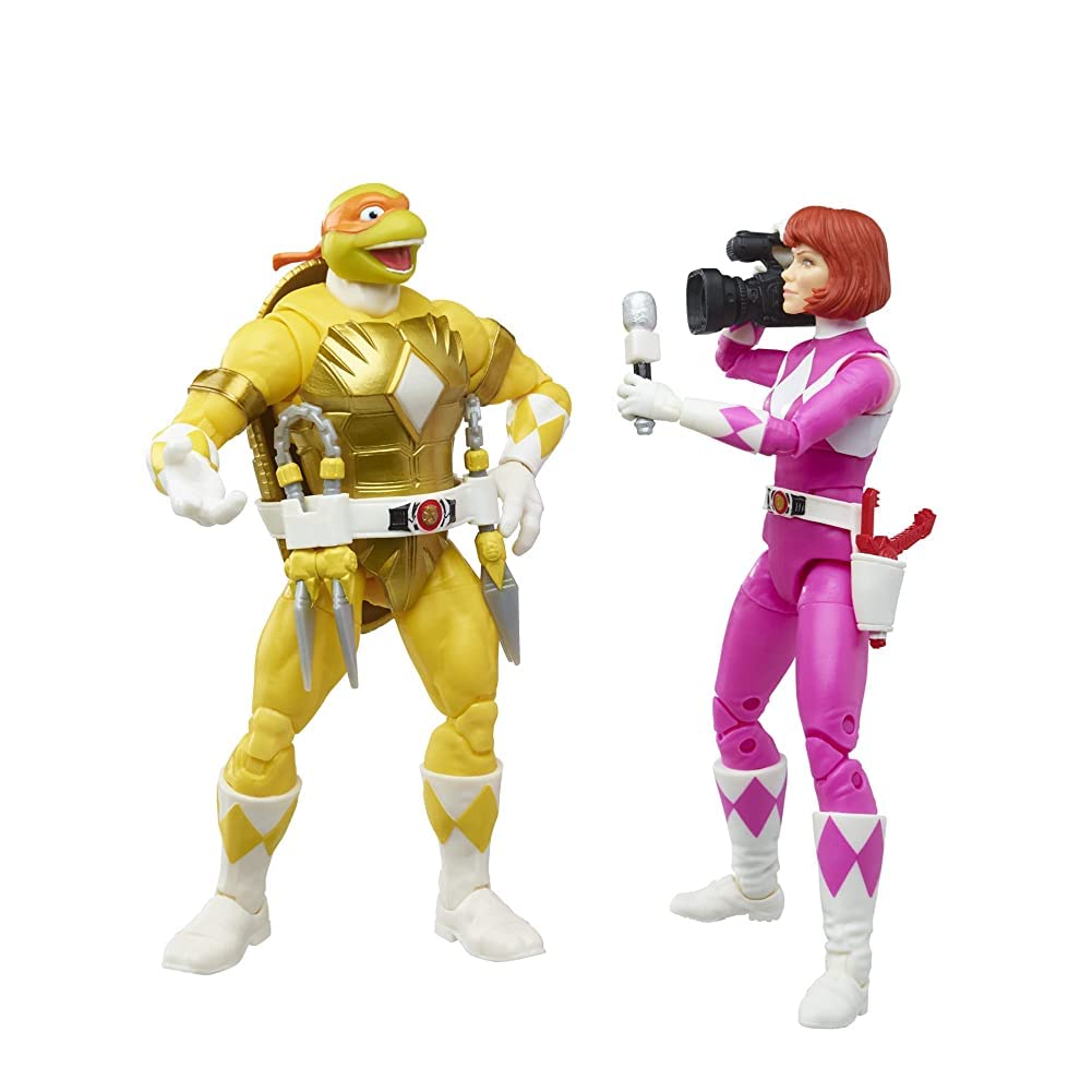 Hasbro Morphed Michelangelo helmet-on poseability for dynamic display.