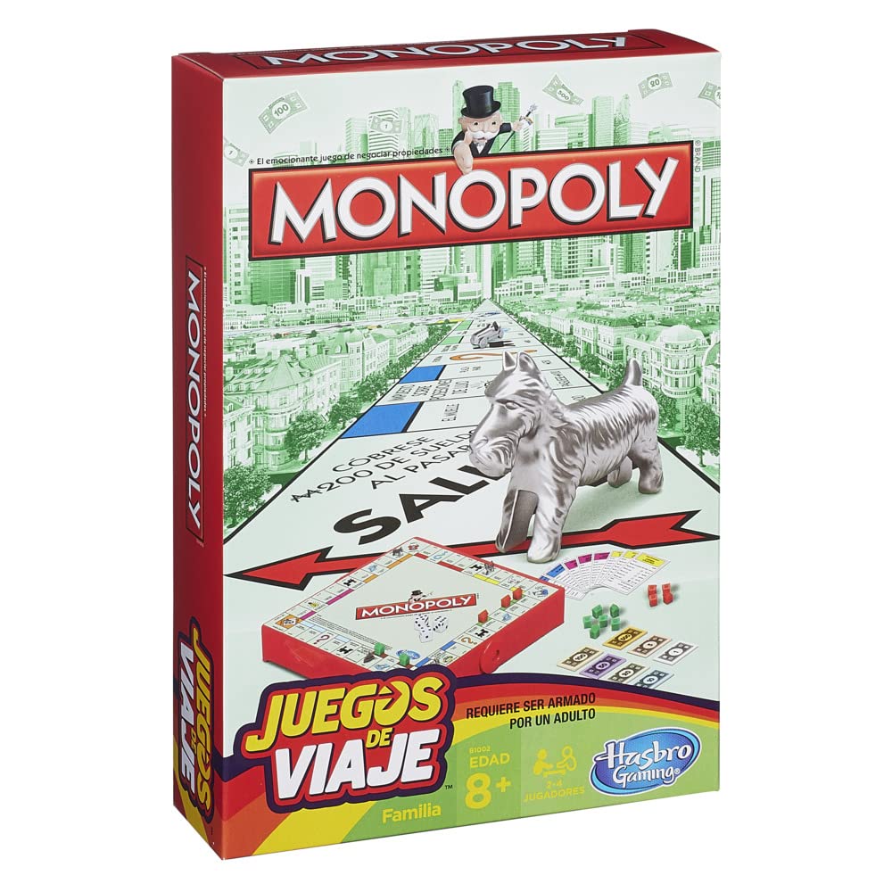 Hasbro Gaming Monopoly Grab and Go Chance and Community Chest cards