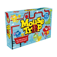 Hasbro Mouse Trap family game night captures shared fun and lively interaction.