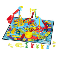 Hasbro Mouse Trap trap and cheese close-up shows action and strategy through play.