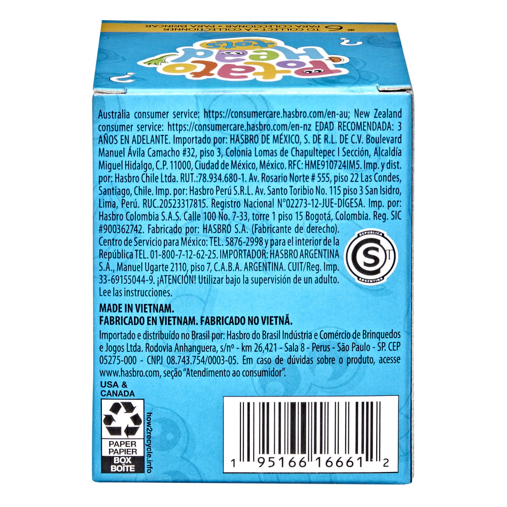 Vivid colors and easy snaps make Mr Potato Head MPH Sweet Tots a creative activity.