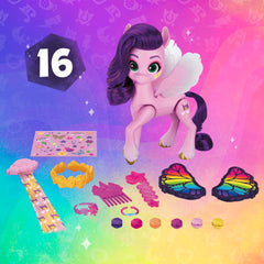 Hasbro My Little Pony Princess Pipp Petals flower crown and wings for festive style play.