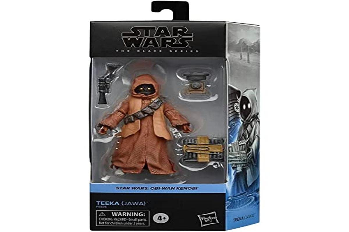 Hasbro Obi-Wan Kenobi Teeka Jawa Black Series figure with premium articulation for display