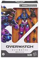 Hasbro Overwatch Lúcio figure front view for display and collection