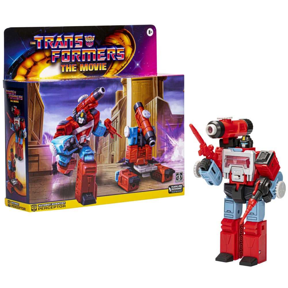 Hasbro Perceptor microscope-to-robot conversion showcases classic G1 play value