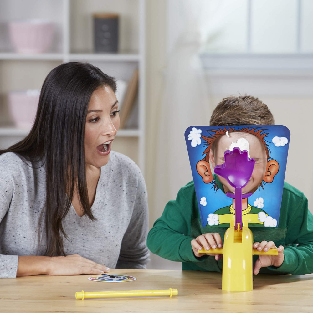 Hasbro Pie Face Game game connector enabling Chain Reaction Mode.