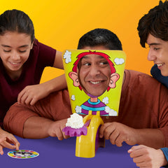 Hasbro Pie Face game night on table ready to play