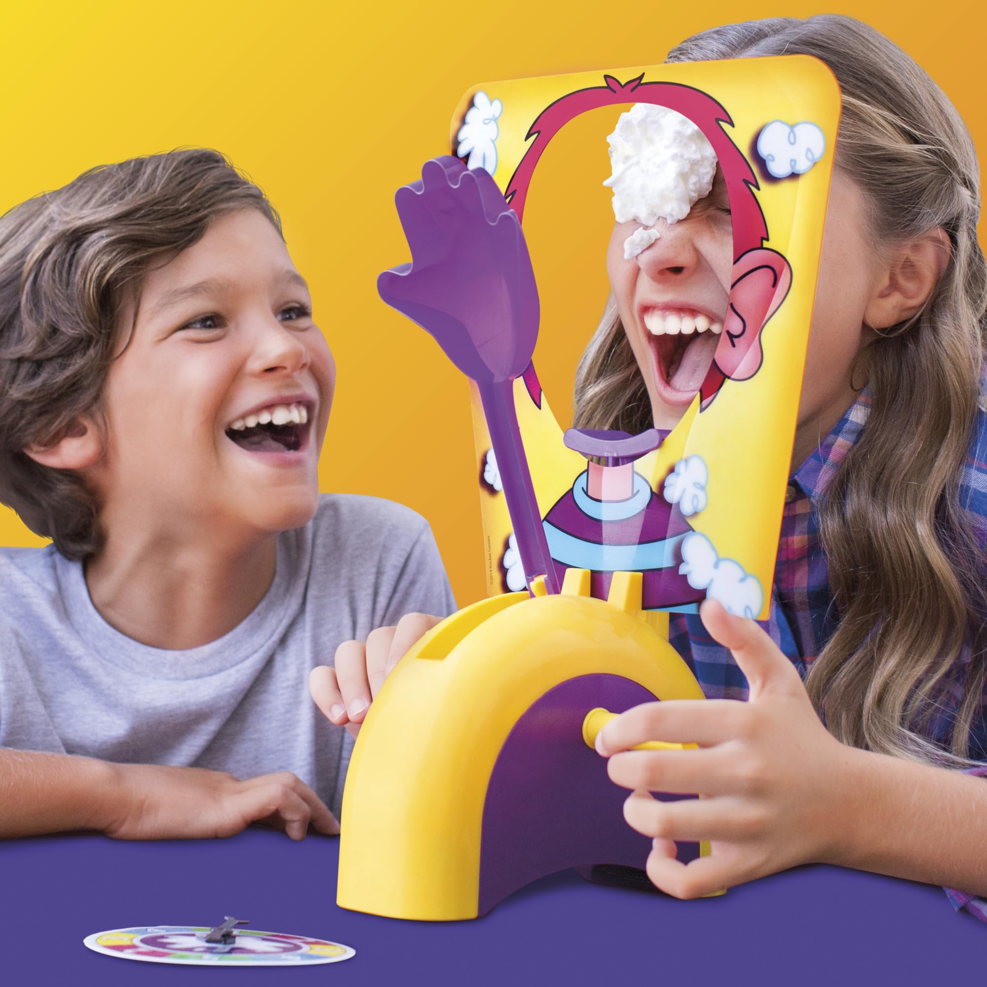 Hasbro Pie Face mask on the head for surprise moments
