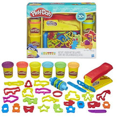 Hasbro Play-Doh 4 oz cans in six colors fuel quick, colorful play sessions.