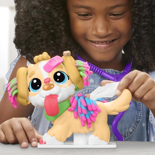Hasbro Play-Doh Care 'n Carry Vet Playset bow mold for cute accessories.