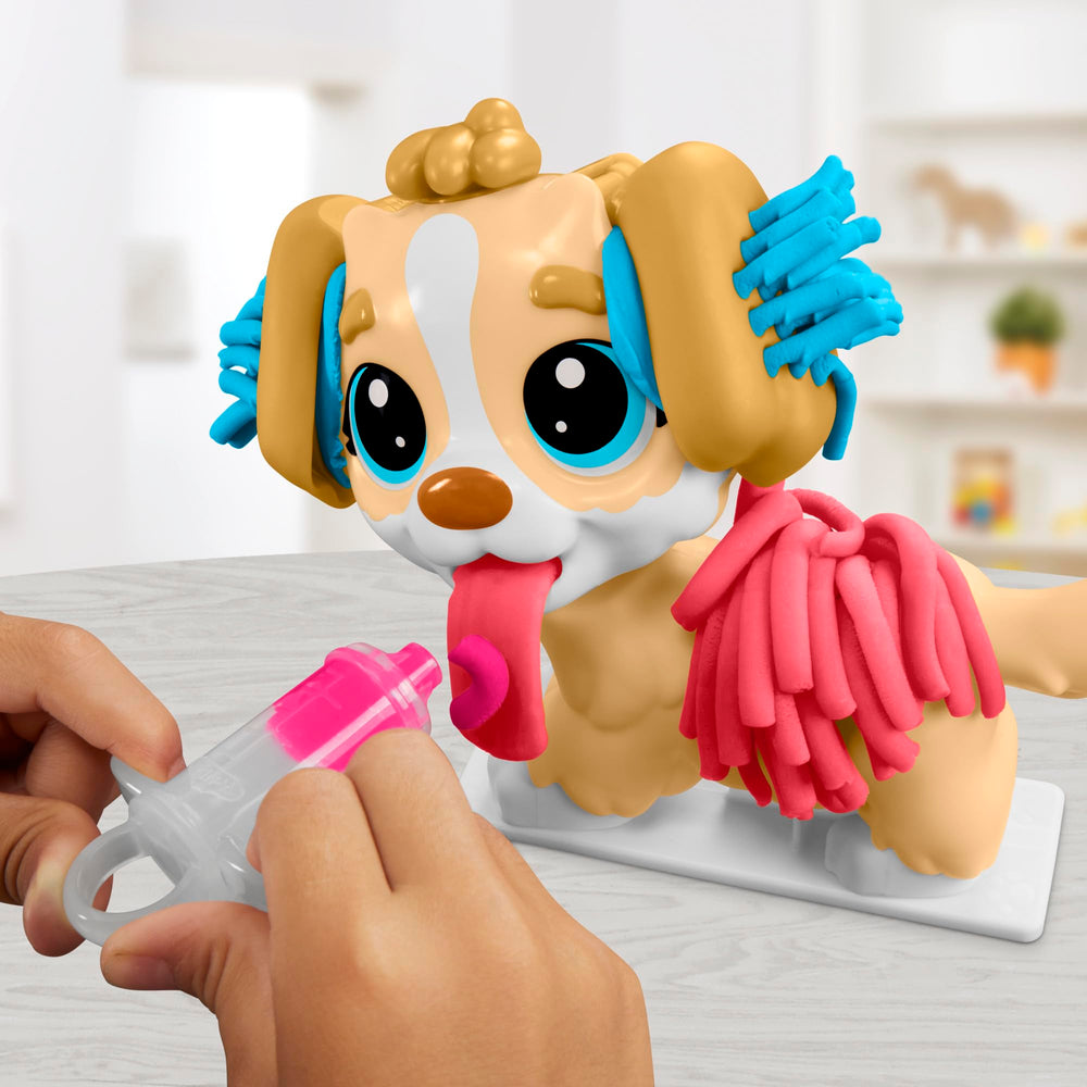 Hasbro Play-Doh Care 'n Carry Vet Playset pet carrier for storage and travel.