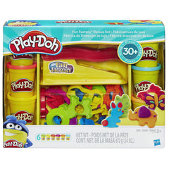 Hasbro Play-Doh roller attachments create textured patterns for creative crafts.