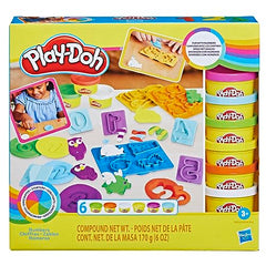 Colorful shape molds from Play-Doh Fundamentals inspire creative play.
