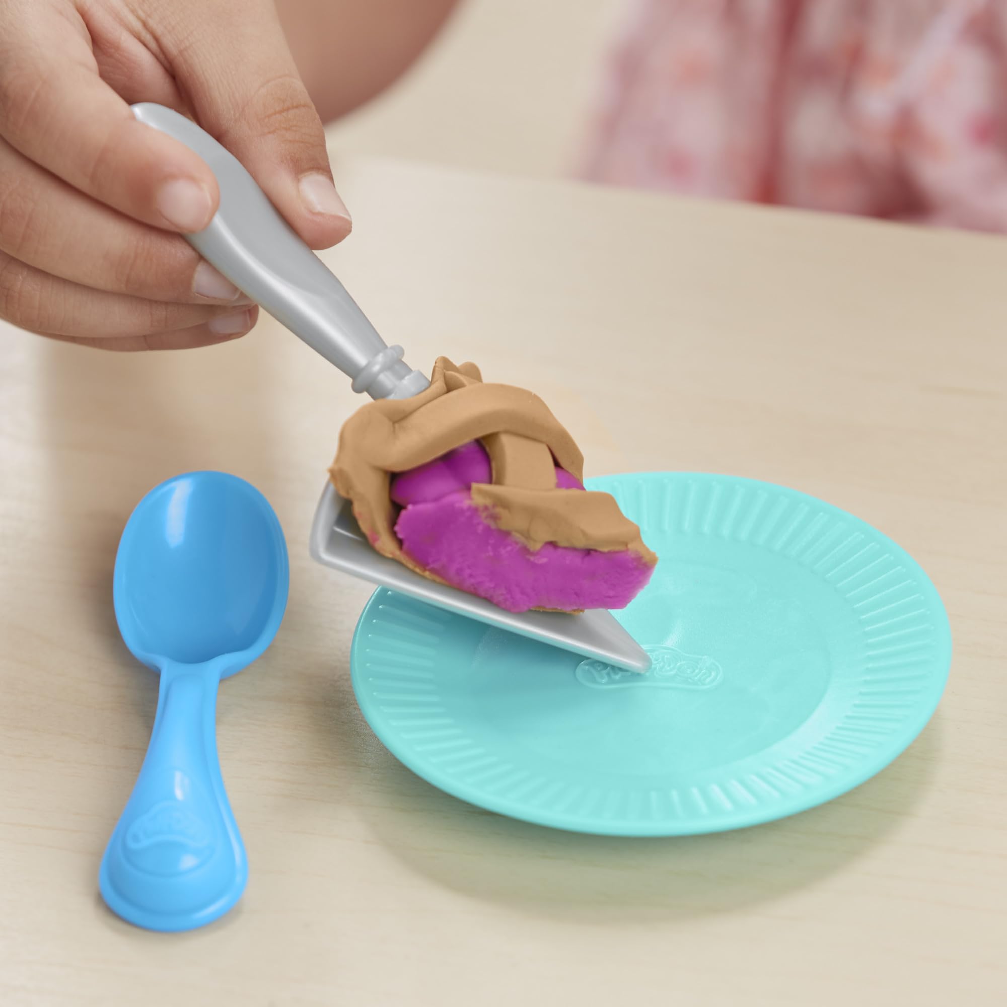 Hasbro Play-Doh knife, fork, and spoon for pretend dining.