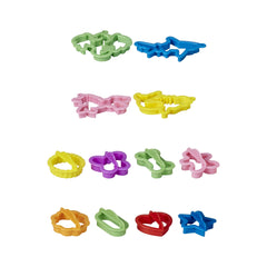 Hasbro Play-Doh stampers and cutters support creativity and fine motor skills.