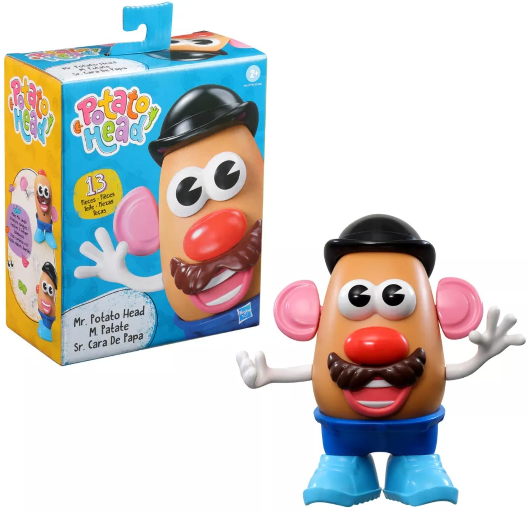 Hasbro Playskool Mr. Potato Head blue base enables stable play