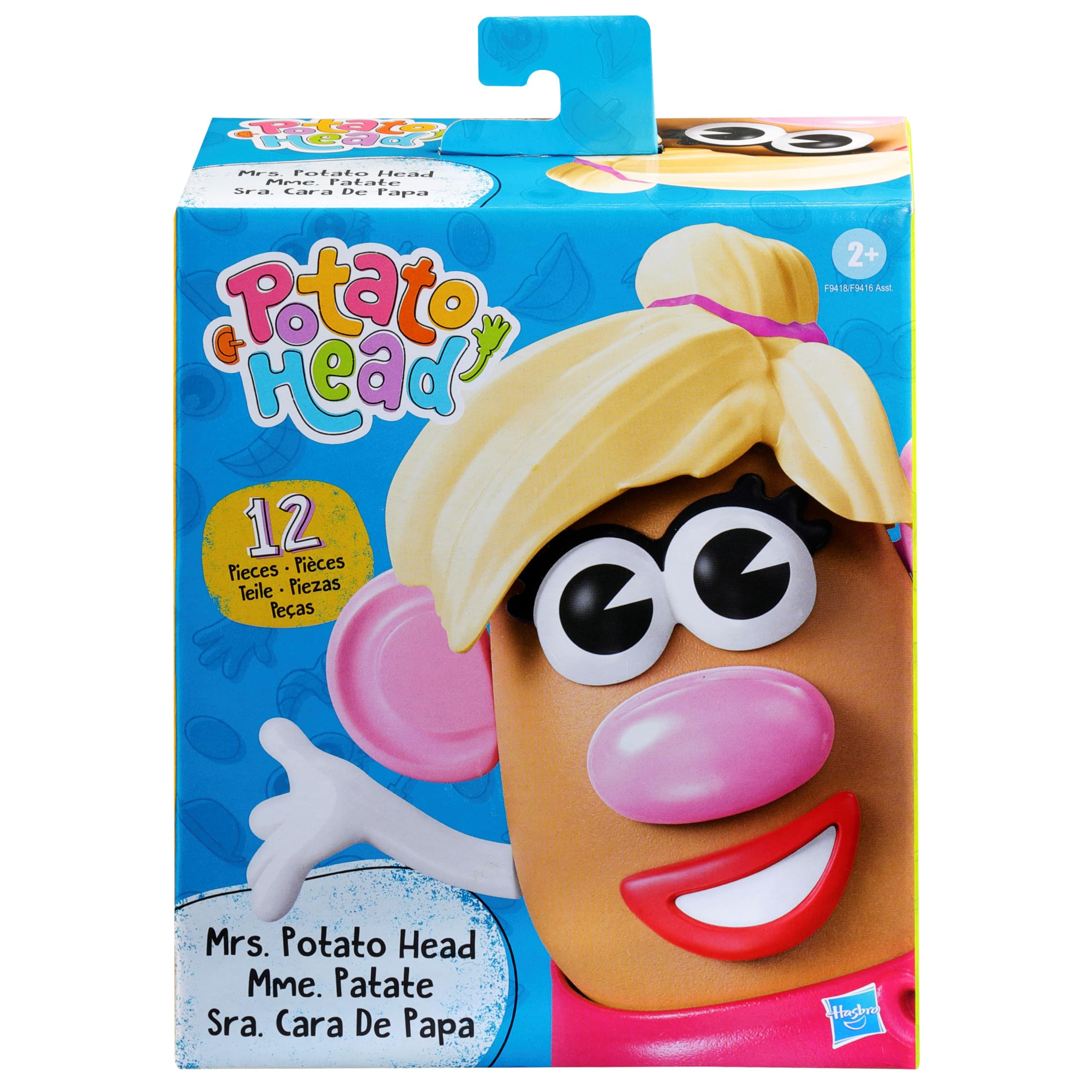 Hasbro Potato Series Mr. and Mrs. Potato set with two bodies for imaginative play.
