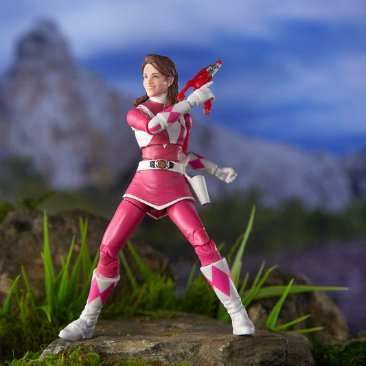 Hasbro Power Rangers Lightning Collection Pink Ranger accessories for dynamic posing and play