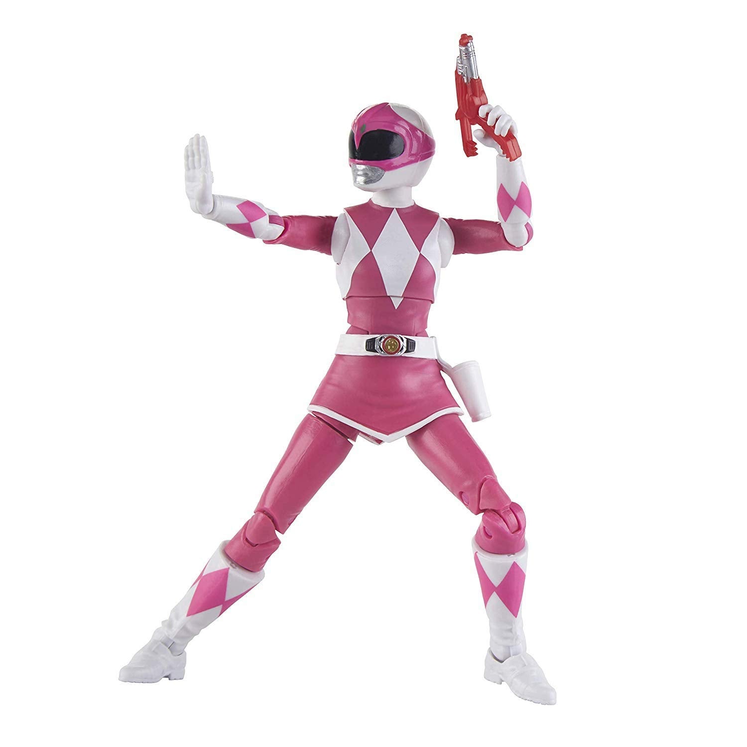 Hasbro Power Rangers Lightning Collection Pink Ranger figure with premium articulation for display